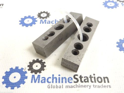 Pair of machinist steel parallel set up blocks - 13/16&#034; x 1&#034; x 3-7/8&#034; for sale