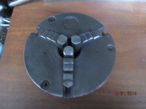 MACHINIST LATHE MILL South Bend 3 Jaw Self Centering 5&#034; Chuck 1 1/2&#034; Center