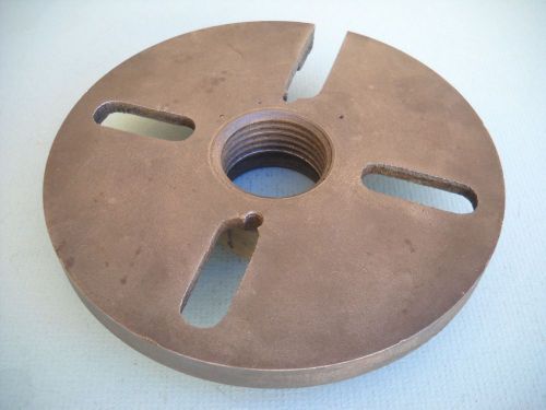 Lathe drive or face plate 6 inch diameter 1 1/2 t.p.i. for sale