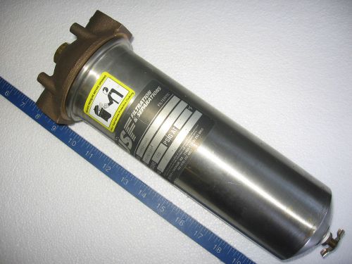 Filterite 3/4&#034; brass &amp; stainless 10&#034; filter housing amo10b-3/4 t910042-000 -125# for sale