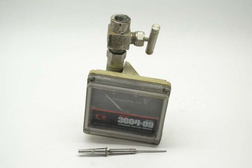 Brooks 3604ea1a5m1d thru-flow indicator 0-340kg/hr 1/2 in flow meter b474305 for sale