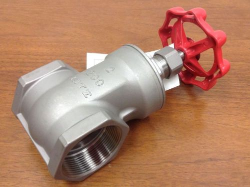 Kitz - 2&#034;npt, type 316, stainless steel, gate valve, #s14a, 200 wog - new for sale