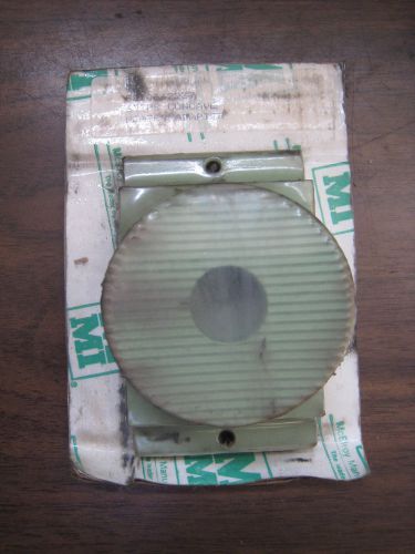 New McElroy S210662237 6&#034; IPS Concave Fusion Machine Serrated Heater Adapter