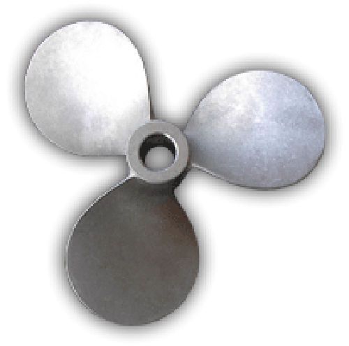 3&#034; dia. 316ss square pitch mixing propeller - 30mp for sale