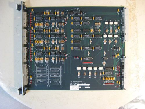 SVG Thermco System WTU Motion Control PCB 723AGN213, 603847-01 REV 2 53