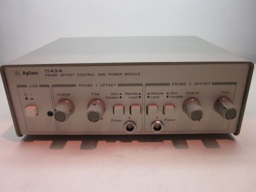 Agilent 1143A Probe Offset Control and Power Module with 30 day warranty