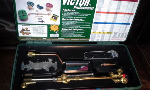 New! journeyman ll™ welding &amp; cutting outfits, victor 0384-2020 for sale