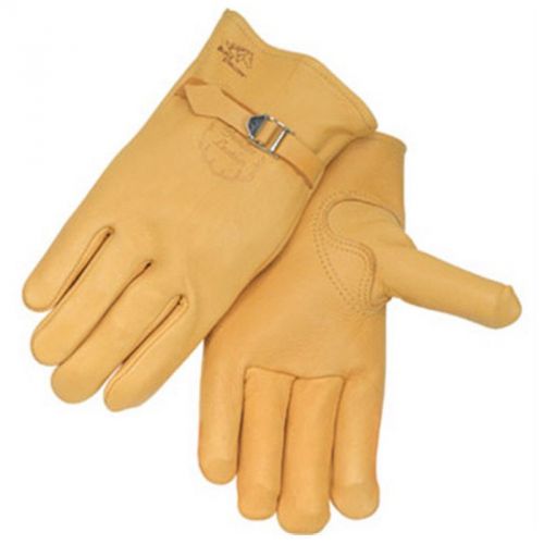 Revco Black Stallion 17A Premium Grain Elkskin Driving Gloves,  Large