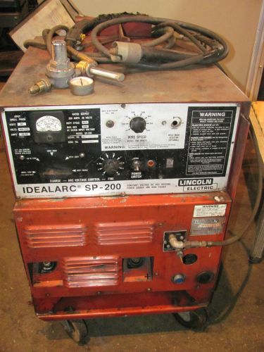 LINCOLN IDEALARC SP-200 MIG WELDER FOR PARTS (2041)