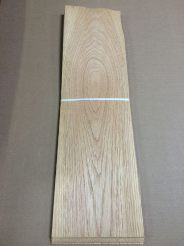 Wood Veneer Red Oak 7x24 22pcs total Raw Veneer  &#034;EXOTIC&#034; RO1 11-11