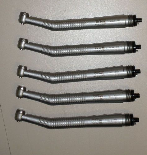Lot of 5 Benco XLR8 Dental Air Tool Hand Piece with Turbines