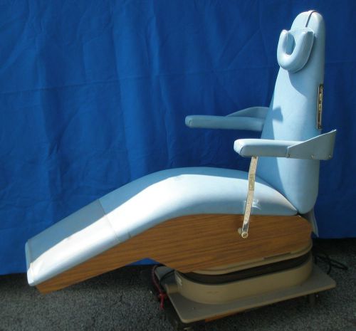 Dentalez model sb chair electromechanical dental patient new blue upholstery for sale