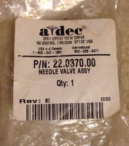 Adec Needle Valve Assembly
