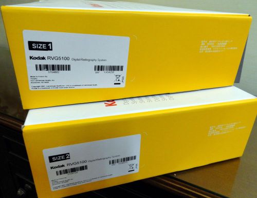 Kodak/carestream 5100 rvg,  x-ray sensors w/software: sizes 1 &amp; 2 for sale