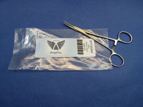Medical dental veterinary crile clamp curved 5&#034; 13 cm angelus original for sale
