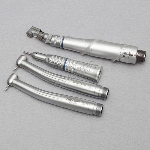 Nsk type new dental low speed handpiece kit 2h + 2 high speed handpiece push for sale