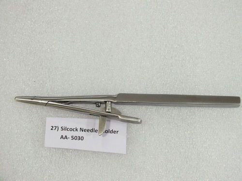 Silcock Needle Holder AA - 5030 Opthalmic