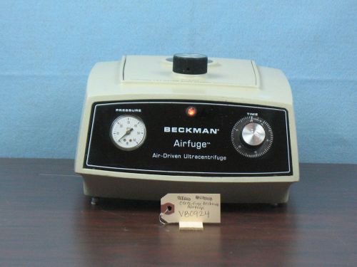 Beckman coulter airfuge air-driven ultracentrifuge centrifuge lab 340400 for sale
