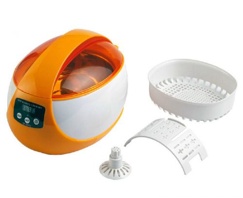 750ml digital small household ultrasonic cleaner for glass jewely ac 220-240v for sale