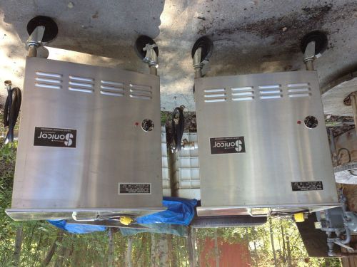 &#034;Sonicor&#034; Stainless Mobile Ultrasonic Cleaning Tanks  Model #MSC-900T-11/21 (2)