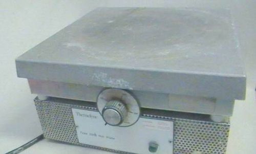 Thermolyne hot plate, aluminum top, large surface, type hpa2230m 240v ac 2200 for sale