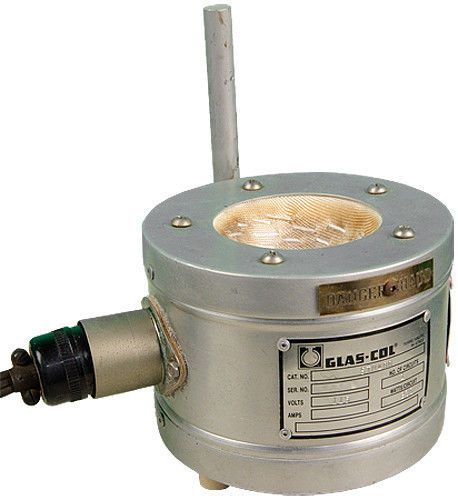 Glas-col heating mantle stm400 lab flask metal base 2.5 x 1.25 inch for sale
