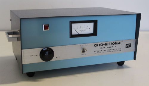 Cryo-Histomat Mk2 Model A Microtome Freezing Hacker Instruments H/I