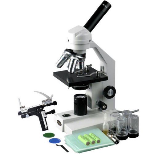 40x-2000x cordless student led biological compound microscope for sale