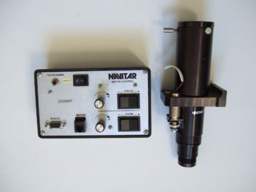 Navitar zoom 6.5x (6000) body tube motorized with controller video microscope for sale