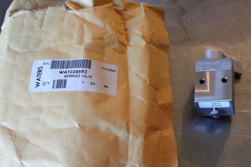 Waters reference valve wat026592 model 510 515 600 pump new laboratory lplc eg for sale