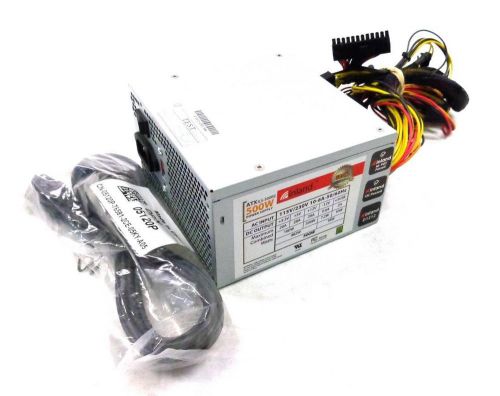 Inland Atx ILS-500R2 500W Silver Series Desktop Power Supply | 50/60 Hz | 230V