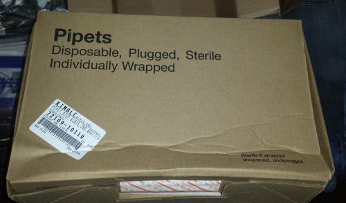 Kimble Pipets Disposable Indv Wrapped Plugged Sterile (200 pieces)