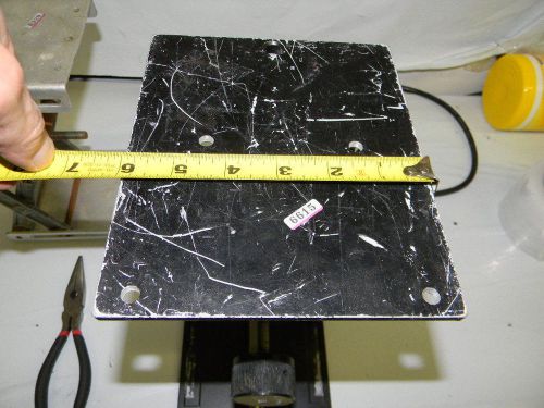 Lab jack 6.0&#034; inch x 7.0&#034; x 12.0&#034; high max., works fine for sale