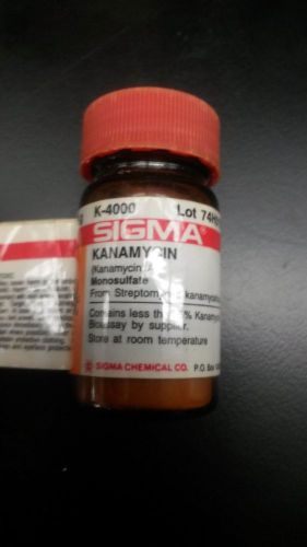 Kanamycin, Sigma, ~5g K-4000