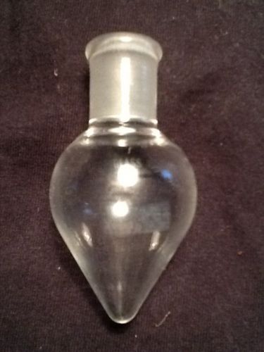 Reliance Glass 25ml Pear Shaped Flask 14/20