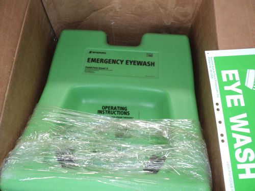 MILLER BY HONEYWELL Eyewash Fend-All Polyethylene Green 0.4