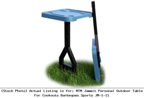 Mtm jammit personal outdoor table for cookouts barbeques sports jm-1-11 for sale