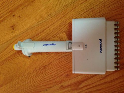 Eppendorf Adjustable Vol 8-channel Pipette 30-300 ul-made in Germany