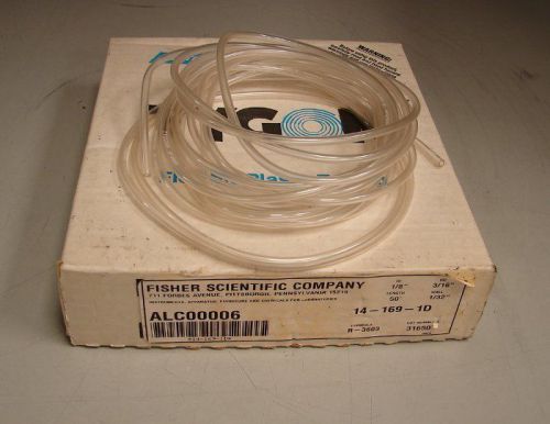 25ft fisher/tygon tubing, i.d 3.2mm: wall : 1/32 in. 0.8mm; o.d.: 3/16 in. 4.8mm for sale