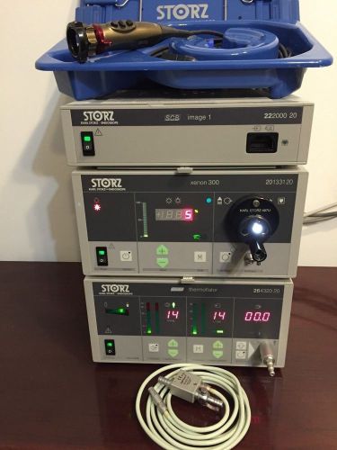 Storz 22200020 image1 &amp; 30L Thermoflator 26432020 &amp; A3 Autoclave 22220140 camera
