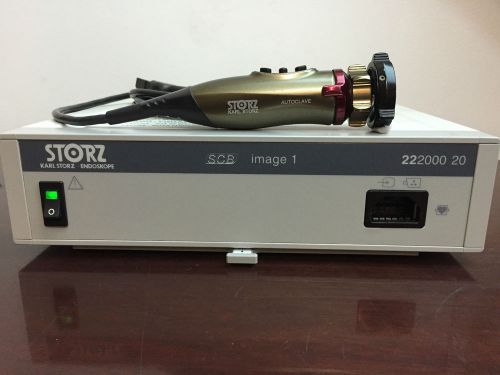 Storz Image1 22200020 with 22220140 Autoclave A3 camera head Endoscopy System