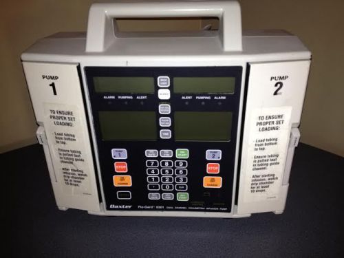 Baxter Flo-Gard 6301 Infusion IV Pump-90 Day Warranty (Patient Ready)