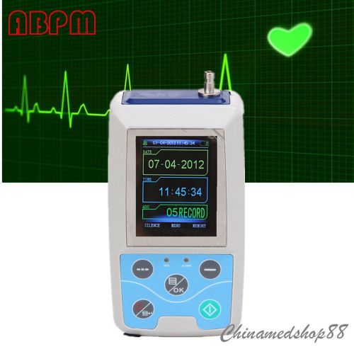 Ambulatory blood pressure monitor 24 hours abpm +pc software for sale