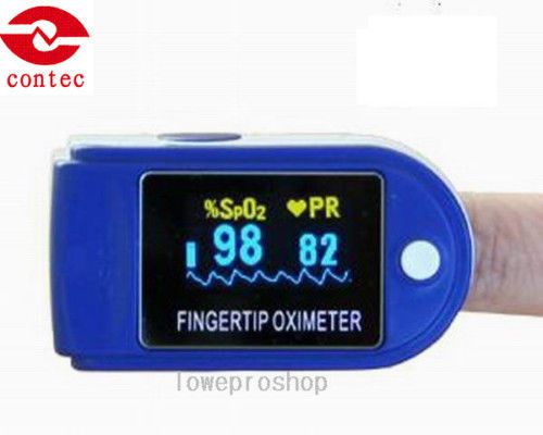 Fingertip Pulse Oximeter Blood Oxygen Monitor Case 50d
