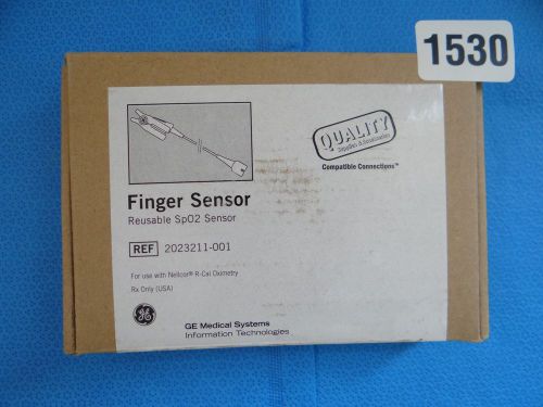 NEW GE Finger Sensor Reusable 2023211-001 Nellcor SP02 1530