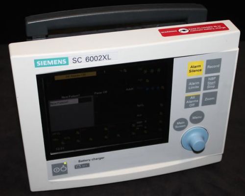 Siemens SC 6002XL Patient Monitor 6002 XL 5956151E551U Free Shipping
