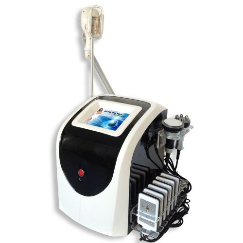 Dissolve Fat 40K Cavitation Lipo laser Multipolar RF Phototherapy vacuum Massage