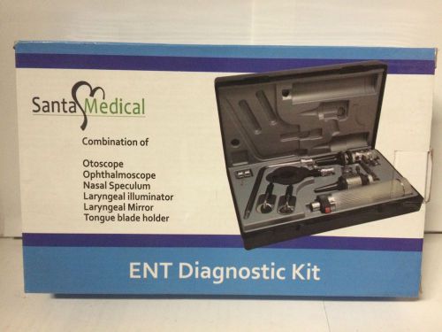 Professional Otoscope / Ophthalmoscope Diagnostic Instrument Set with hard case