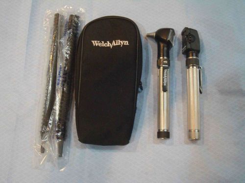 WELCH ALLYN Pocket Scope Diagnostic SET Soft Case Ophthalmoscope and Otoscope