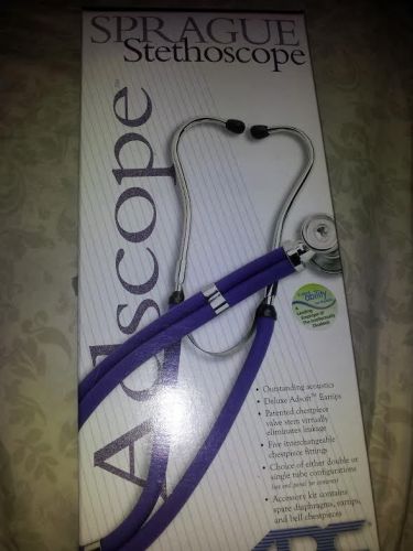 Burgendy Sprague Adscope Stethoscope